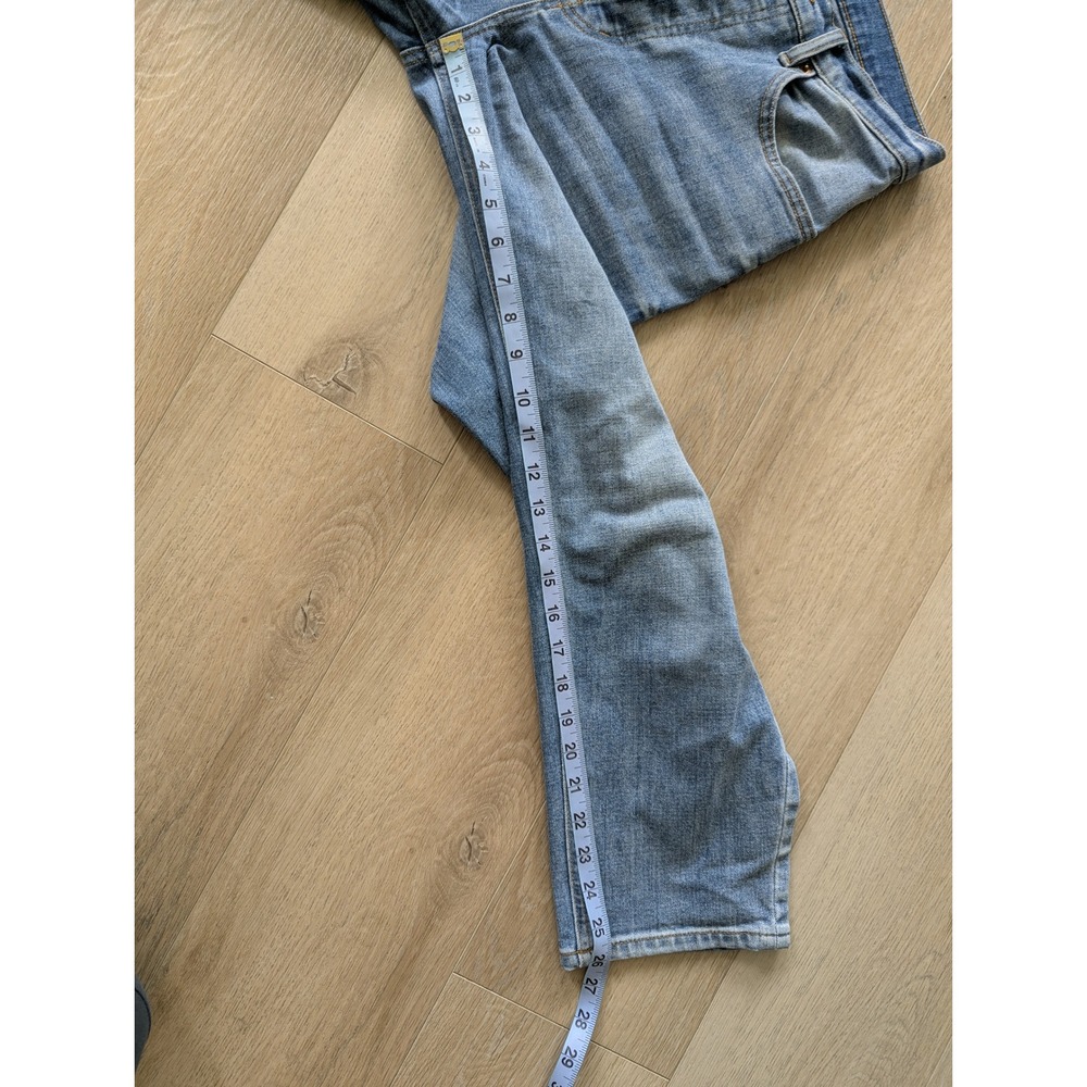 DU/ER Women Performance Denim Jeans Medium Wash Button Fly WFMR5318 28x27 - Picture 10 of 12